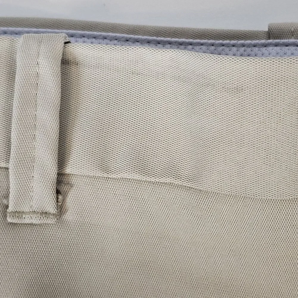 Callaway Golf Performance‎ Stretch Chino Shorts Comfort Flat Beige 36* (*Tag 34)